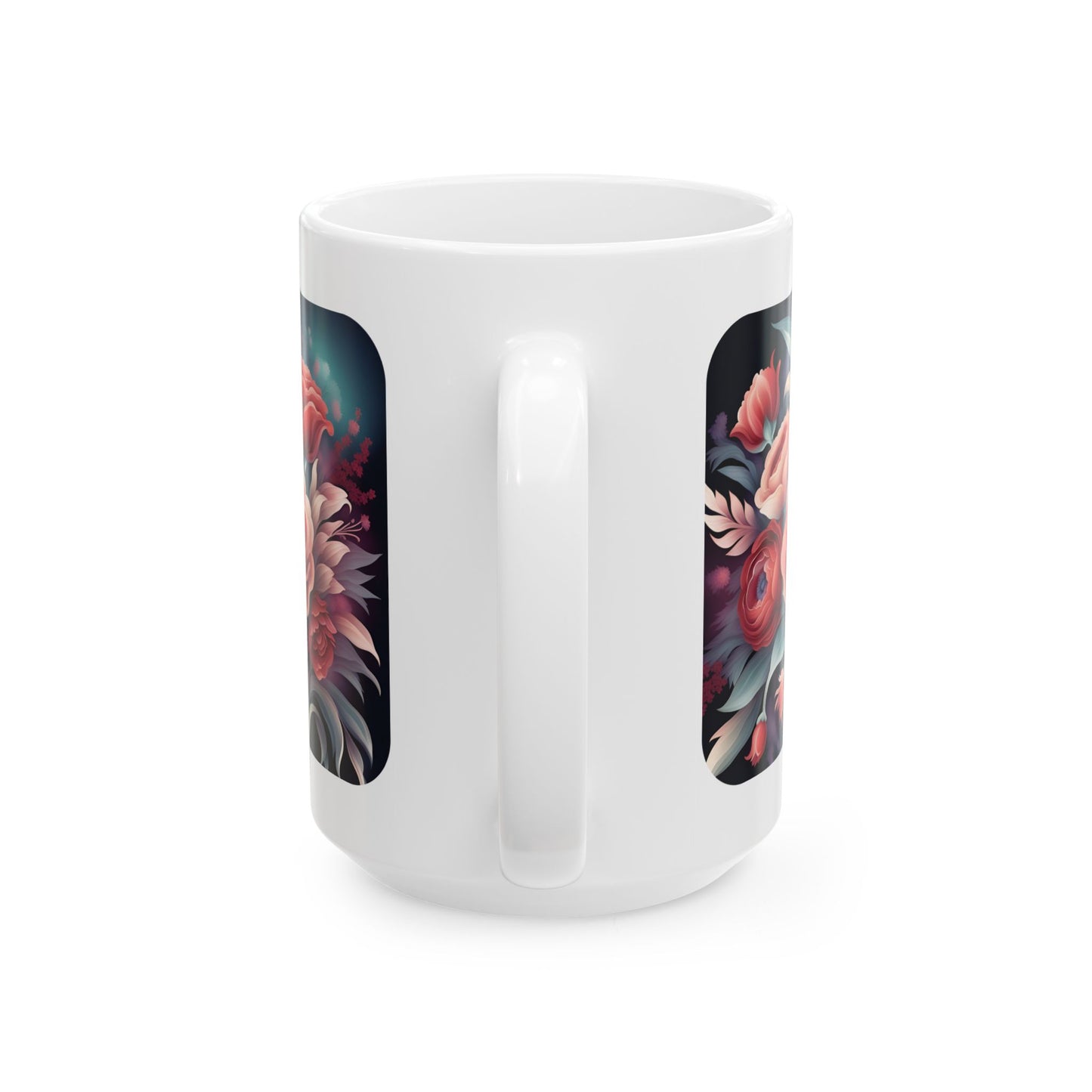 Floral Peace - Ceramic Mug