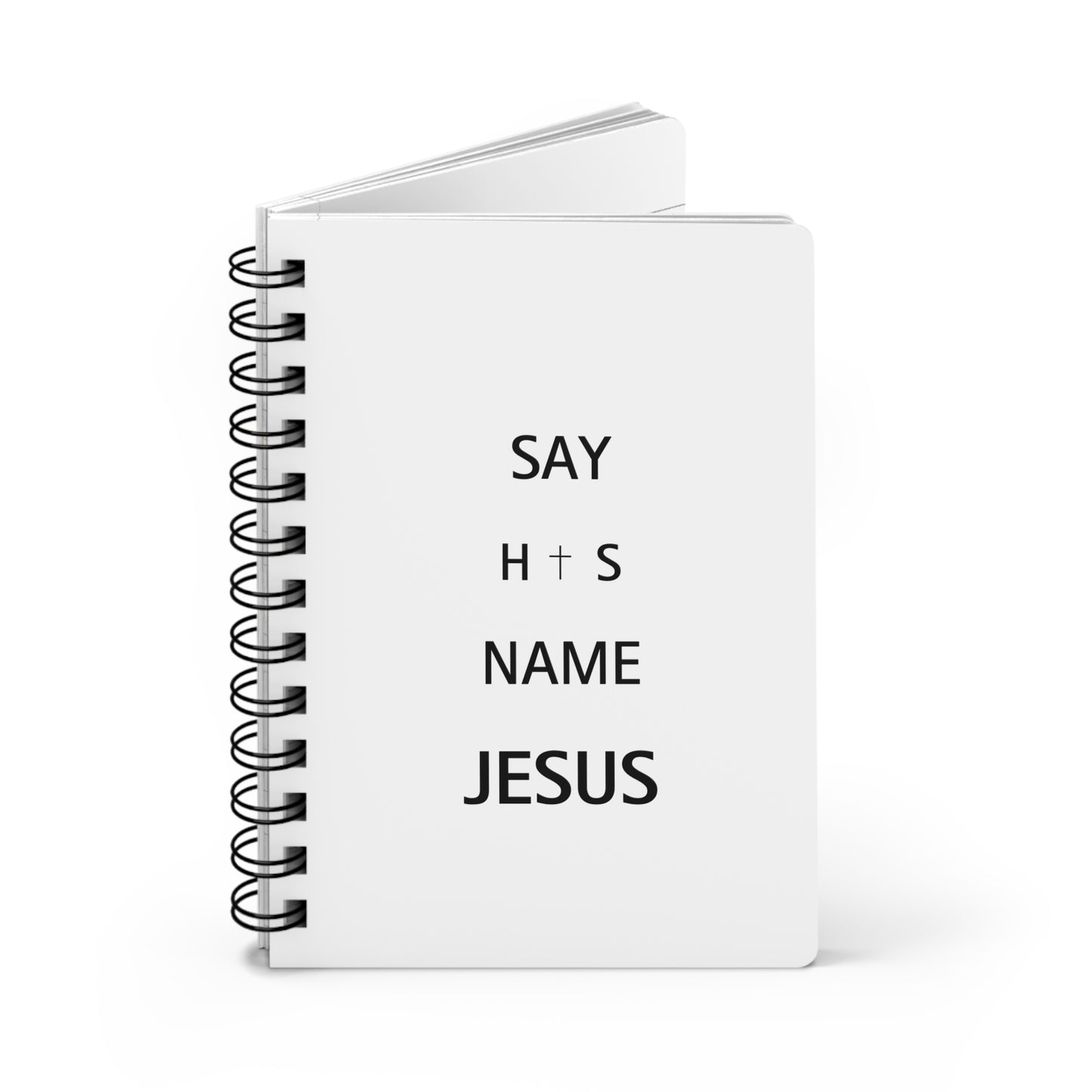 Say His Name Spiral Journal | Bold Faith Reflection