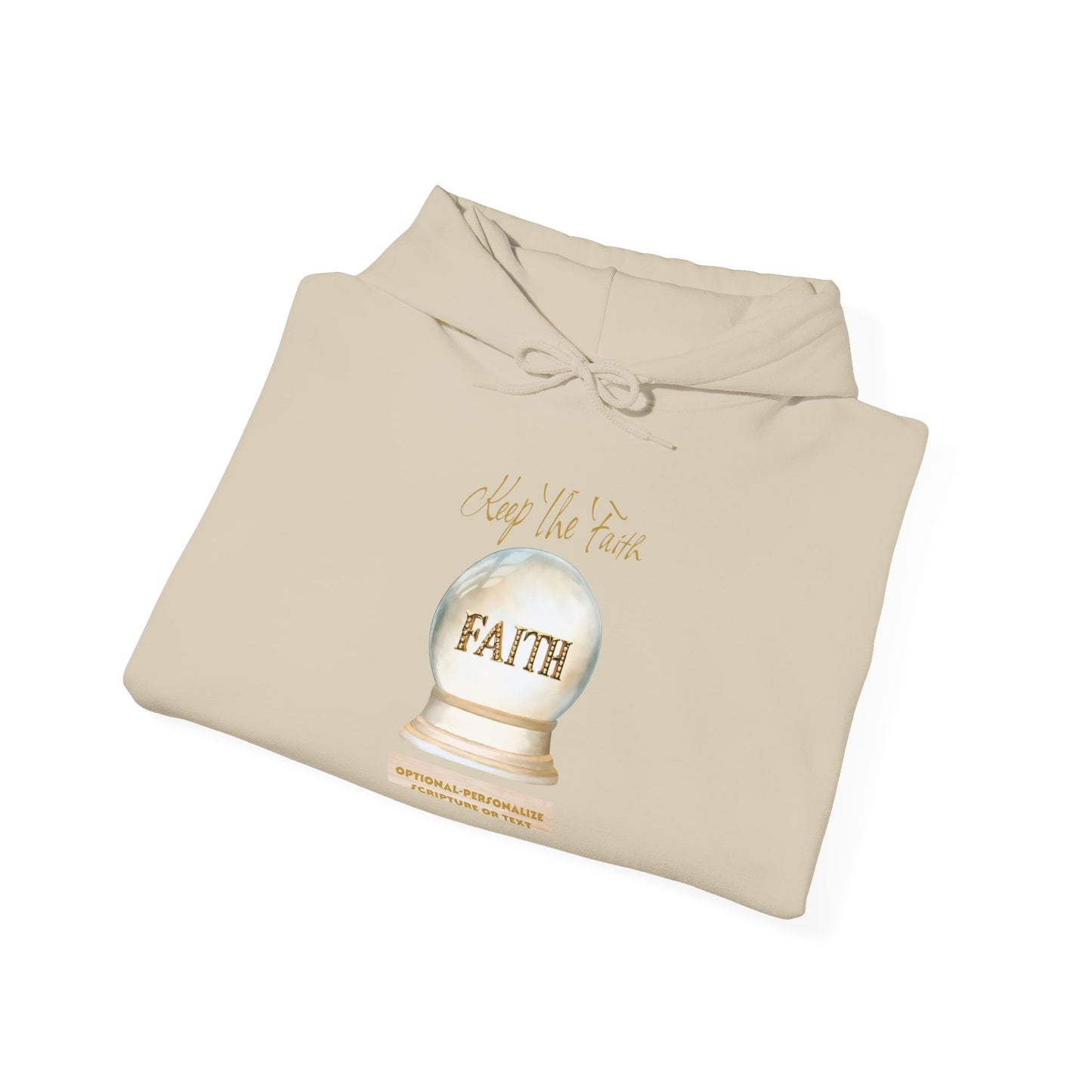 Keep The Faith - Inspirational Graphic Unisex Hoodie