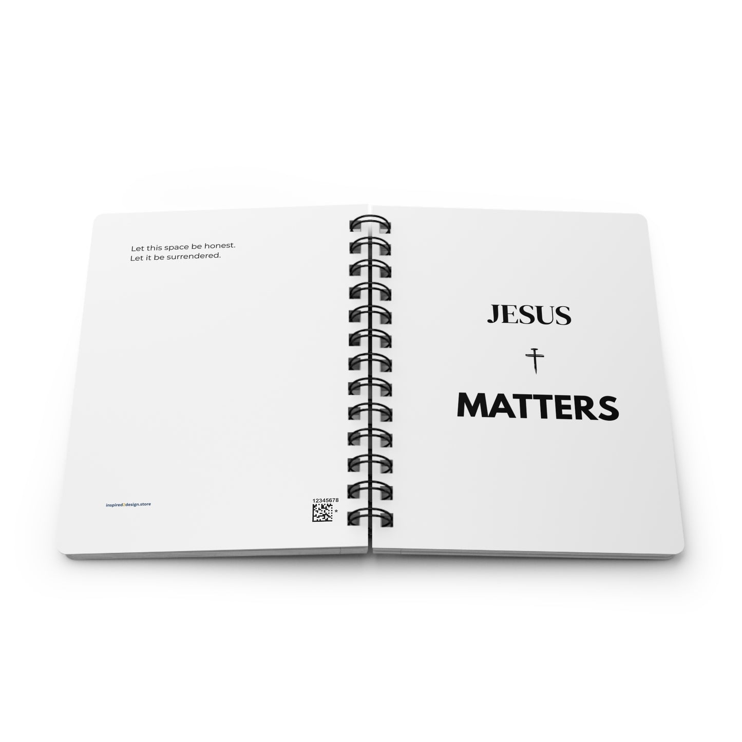 Jesus Matters Spiral Journal | Christian Faith Reflection