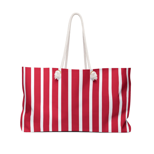 La Strie (red) - Weekender Bag for Travel & Special Occasions
