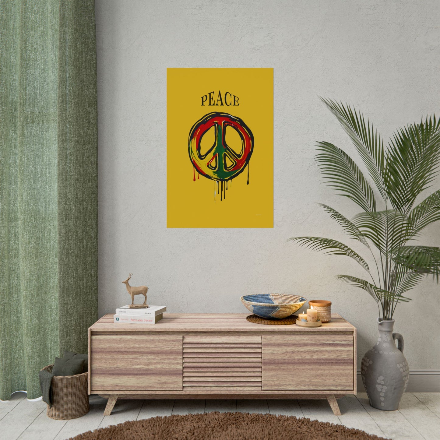 Rooted & Rising — Peace | Fine Art Poster