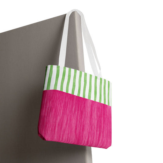 La Strie (pink & green) - Stylish Beach Vibes for Every Occasion!