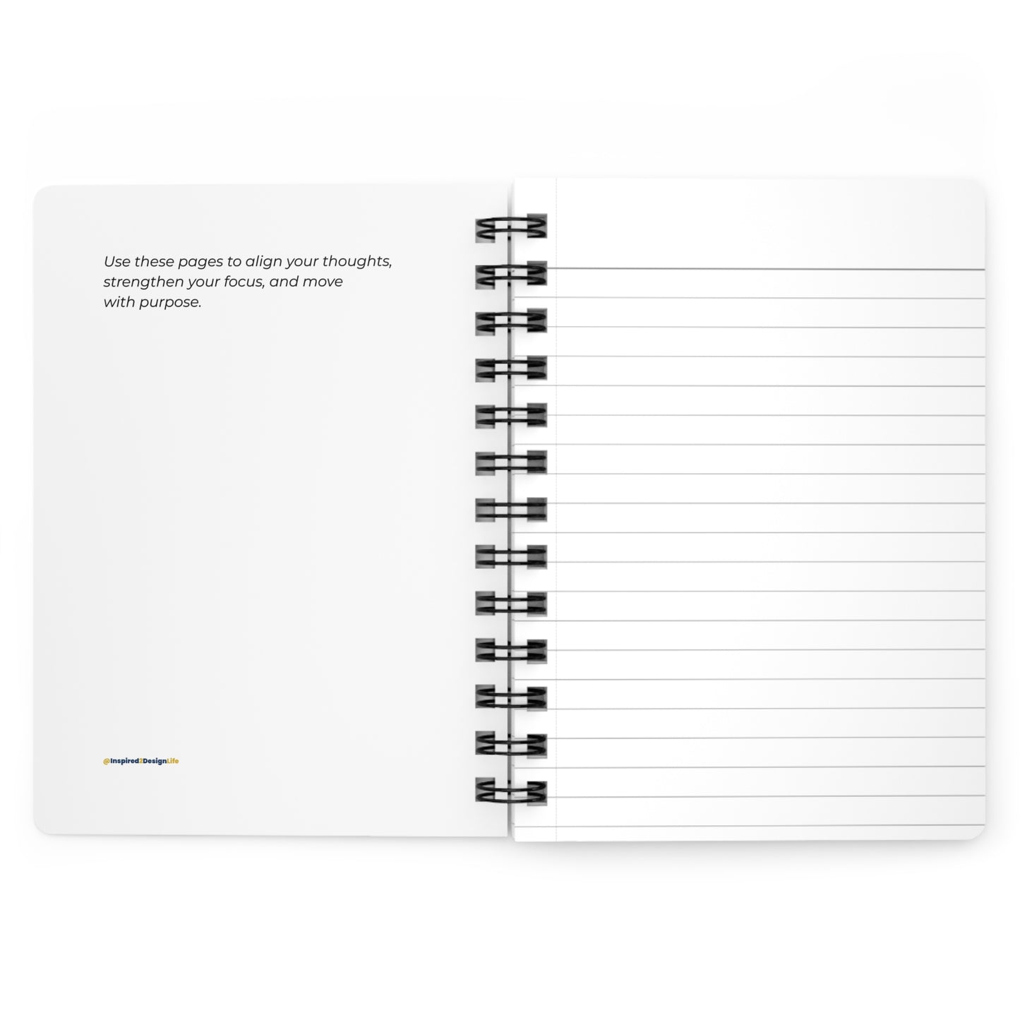 Your Attitude Determines Your Outcome Spiral Journal | Mindset & Faith