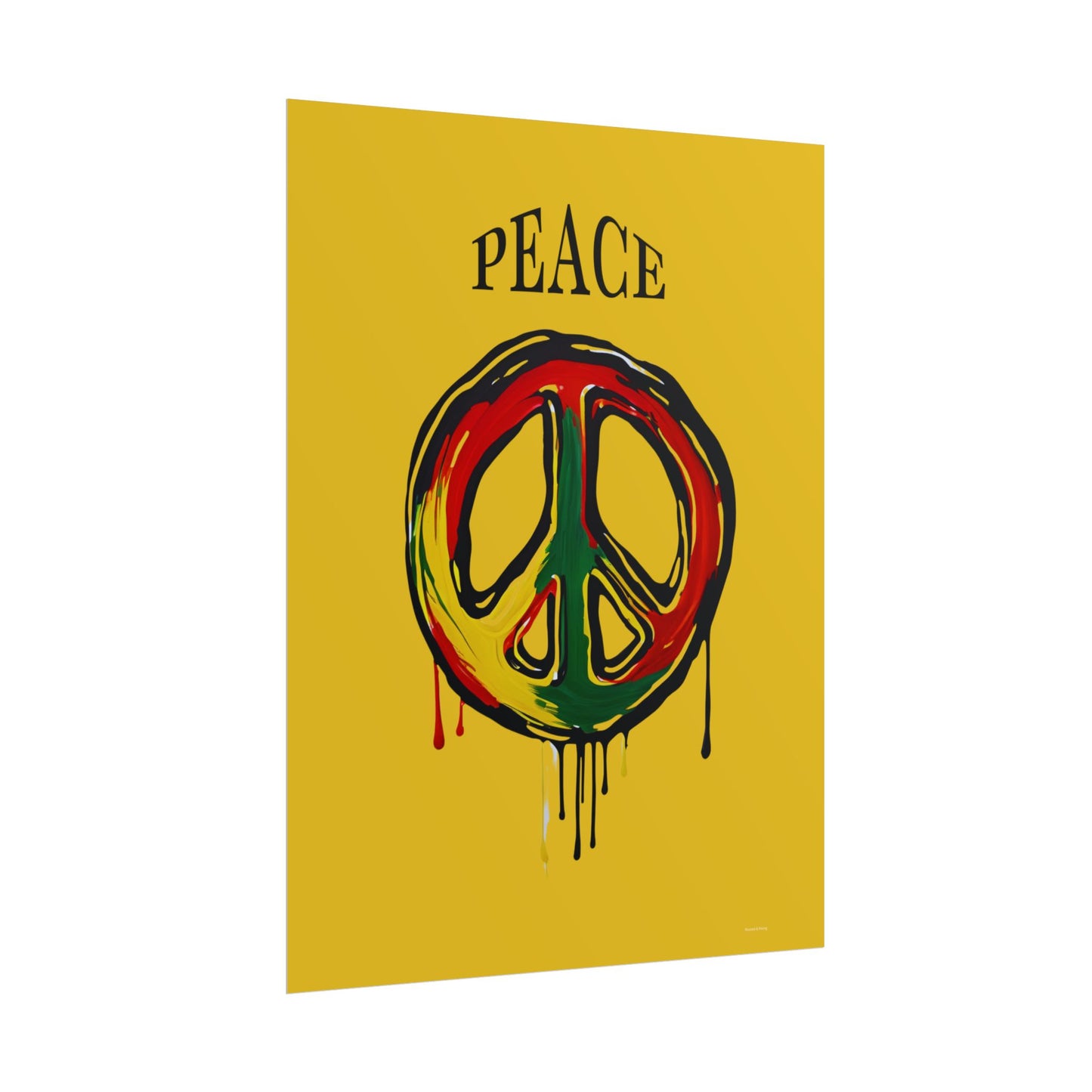 Rooted & Rising — Peace | Fine Art Poster