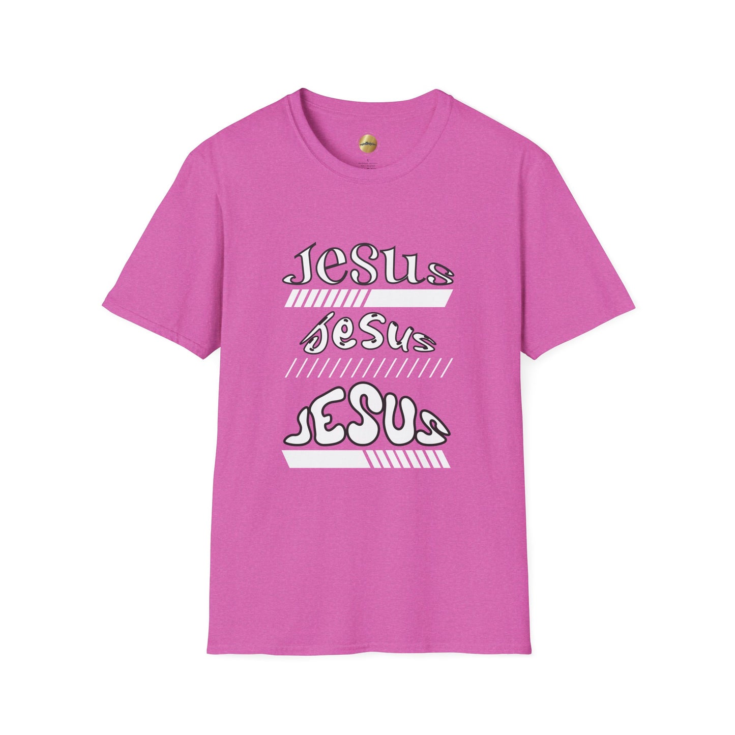 Jesus, Jesus, Jesus - 100% Cotton, Lightweight Fabric, Classic Fit, Crew Neckline
