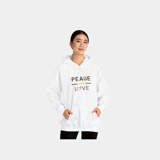 Peace Love Hoodie | Faith-Inspired Unisex Hoodie