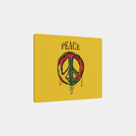 Rooted & Rising — Peace | Metal Wall Art Sign