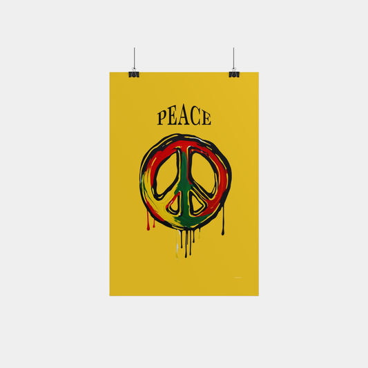 Rooted & Rising — Peace | Fine Art Poster