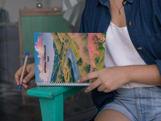 Countryview - Personalized Spiral Notebook